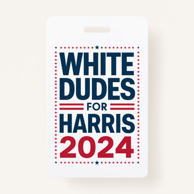 Badge Blancs Pour Harris-2024 (Devant)