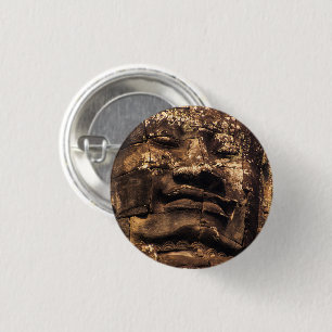Badge Bouddha Totem Angkor Wat Cambodge