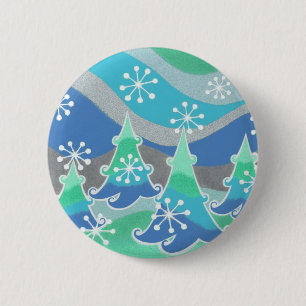 badge bouton Arbres d'hiver