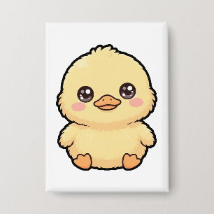 Badge Bouton Caneton Bébé Canard Mignon