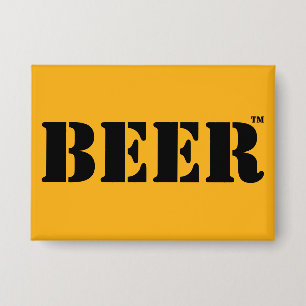 Badge Bouton de Marque de Bière