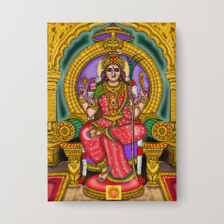 Badge Bouton Déesse Lalita Tripurasundari