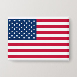 Badge Bouton drapeau patriotique américain
