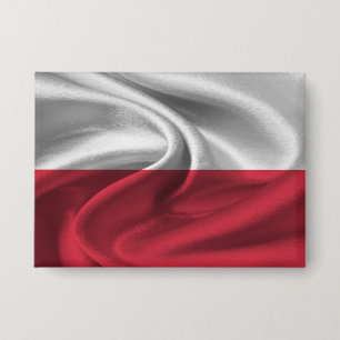 Badge Bouton Drapeau Pologne