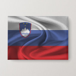 Badge Bouton Drapeau Slovénie