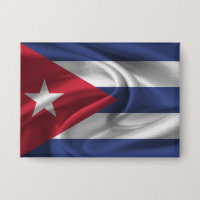 Bouton du drapeau de Cuba