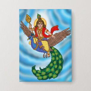 Badge Bouton Murugan enfant
