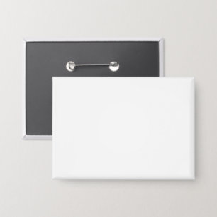 Badge Bouton rectangulaire, 8,89 cm x 6,35 cm