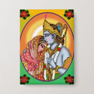 Badge Bouton Sita Ram