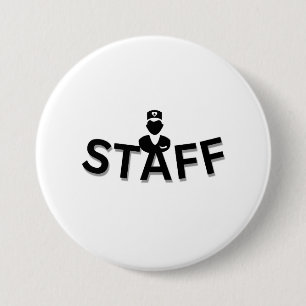 Badge bouton STAFF