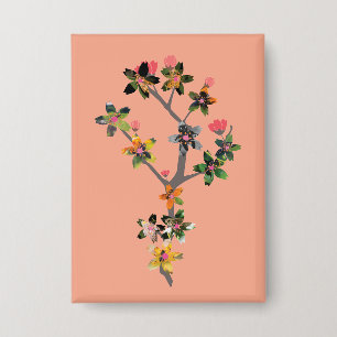 Badge Branches d'insectes