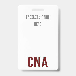 Badge Câble d'insignes CNA, personnalisable