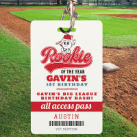 Cadeau de fête d'anniversaire de baseball Recrue d