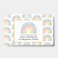 Cadeau de remerciement pour enseignant arc-en-ciel