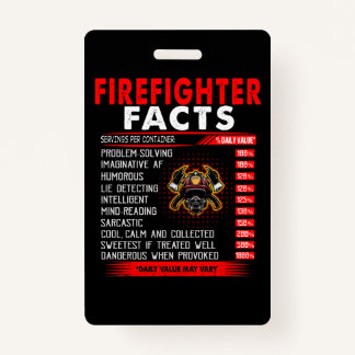 Badge Cadeau pompier | Infos sur les pompiers Cadeaux