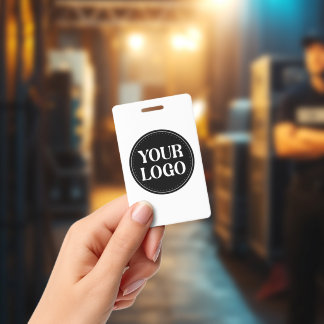 Badge Cadeaux de Noël d'entreprise personnalisés avec lo