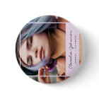 Cadre rose moderne acteur modèle chanteuse photo