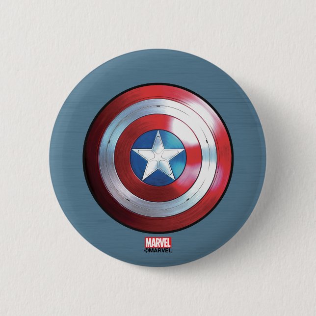Badge Captain America Shield (Devant)