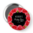 Carré de roses rouges du jour Derby