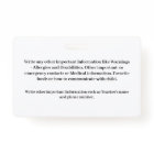 Carte d'identité Cartes Enfants Photo enfant perso