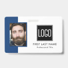 Carte d'identité de bureau de l'employé | Photo du