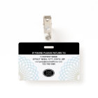 Carte d'identité de la Garde de sécurité personnal