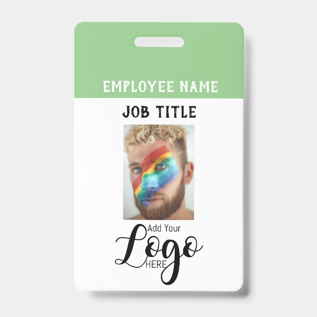 Badge Carte d'identité de l'employé - Carte d'identité a (Avant)