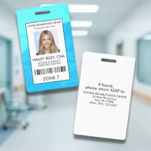 Carte d'identité de sécurité avec photo pour les e