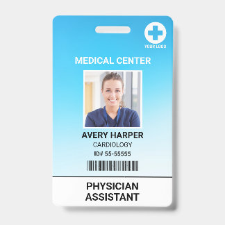 Badge Carte d'identité de sécurité pour le personnel méd