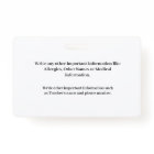 Carte d'identité Garçon fille photo personnalisée