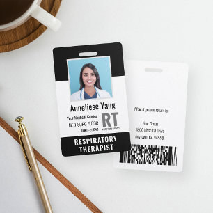 Badge Carte d'identité personnalisée avec photo pour les