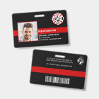 Carte d'identité personnalisée avec photo pour sap