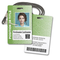 Carte d'identité photographique de l'employé - tri