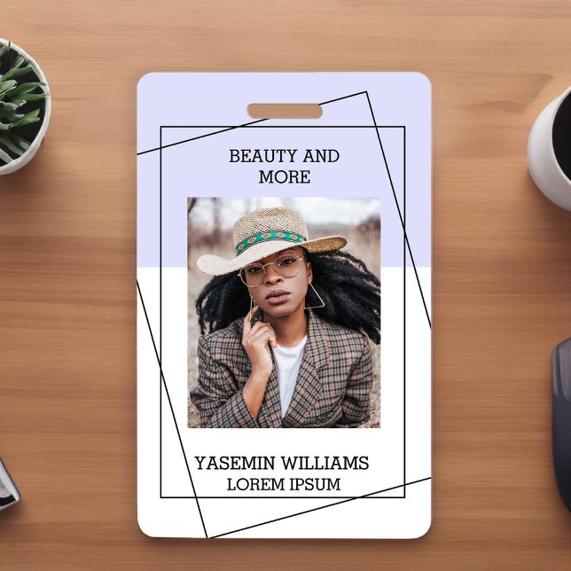 Badge Carte d'identité professionnelle de studio photo m (Créateur téléchargé)