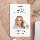 Carte d'identité professionnelle personnalisée ave