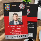 Carte d'identité professionnelle personnalisée ave