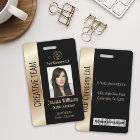 Carte d'identité professionnelle personnalisée en 