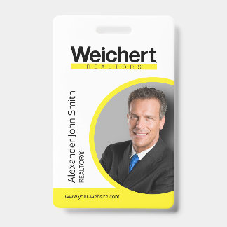 Badge Carte d'identité Weichert Realtors