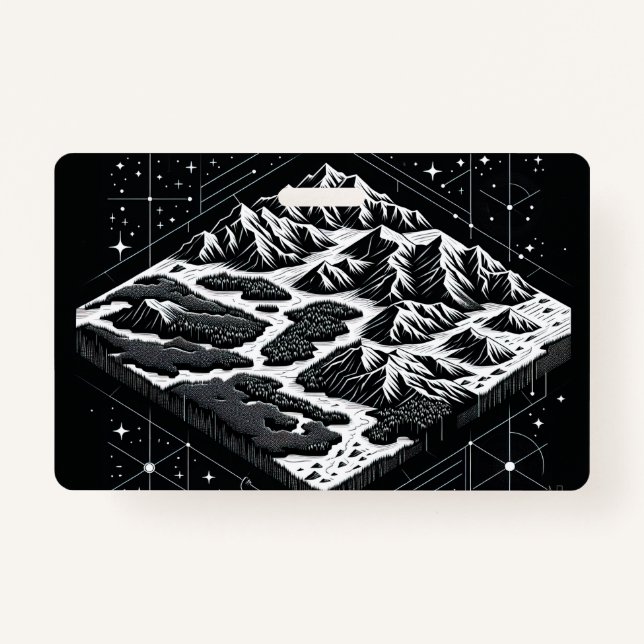 Badge Carte Magic Mountain (Devant)