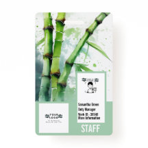 Carte photo de sécurité personnalisé professionnel