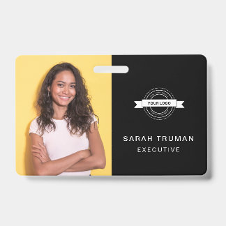 Badge Carte professionnelle personnalisée Minimaliste et