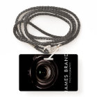 Cartes de visite de photographie en noire et blanc