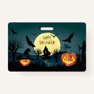 Badge Célébration de la nuit d'Halloween