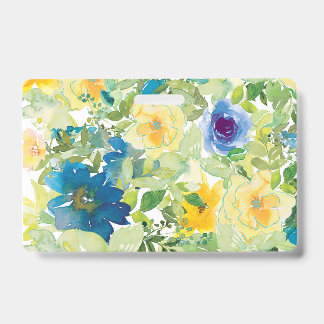 Badge Champ de fleurs