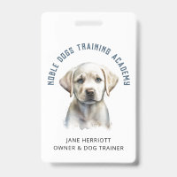 Chien Trainer Puppy Photo QR Code