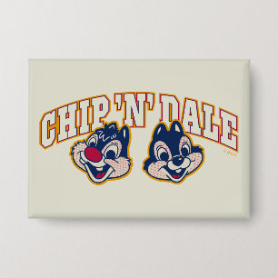 Badge Chip 'n' Dale Classic Grin