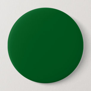Badge circulaire vert vierge sur veste en jean