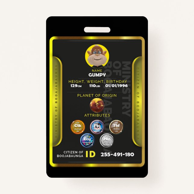 Badge citoyen  (Devant)