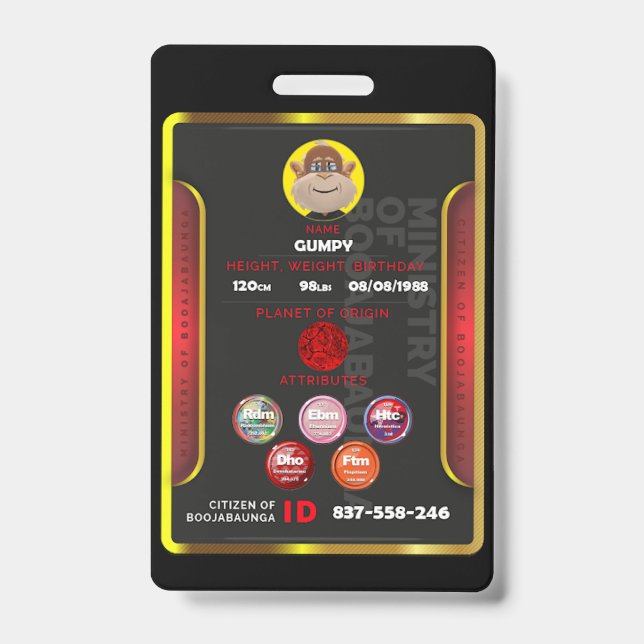 Badge citoyen  (Front)