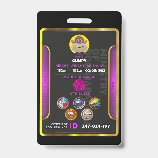 Badge citoyen  (Avant)